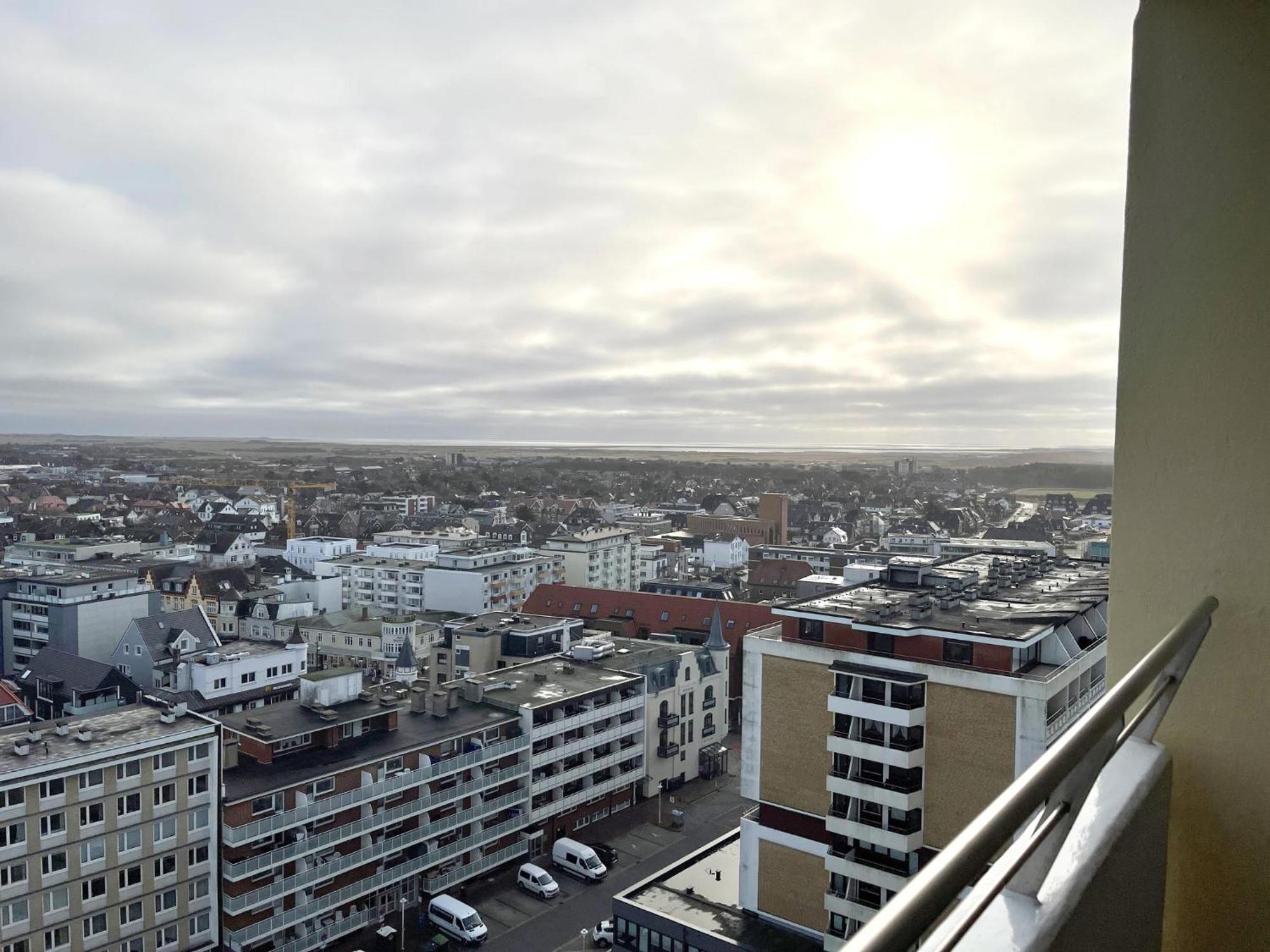 Haus Metropol App 327 Mit Meerblick Und Cityblick 3 Balkone Βέστερλαντ Εξωτερικό φωτογραφία